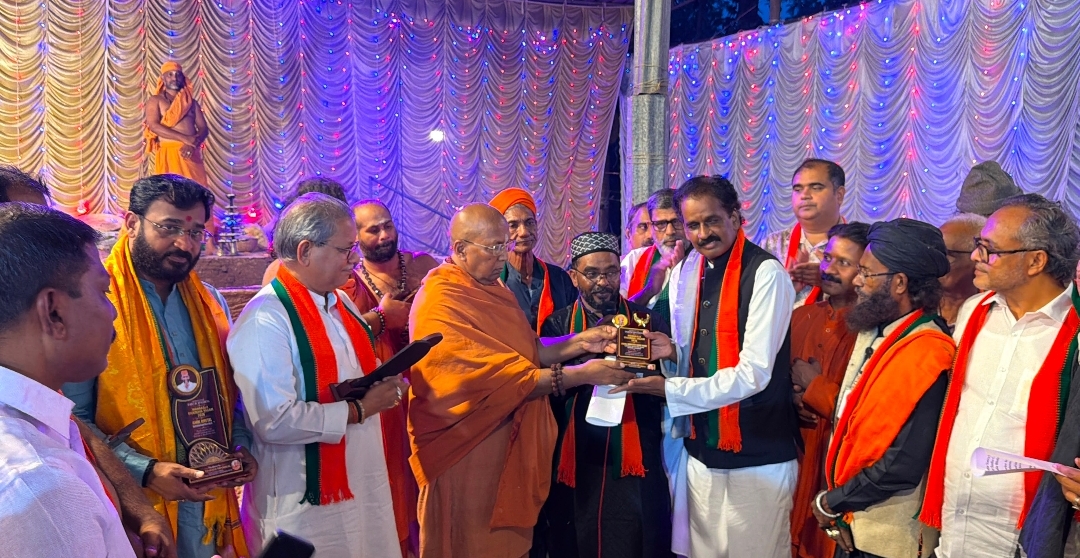 Sufi Islamic Board National President Sufi Mansoor Khan Attends Maha Kala Bhairava Yagam 2026 in Kerala as Chief Guest